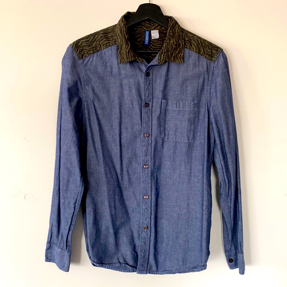 H&M Denim Button Down Shirt
